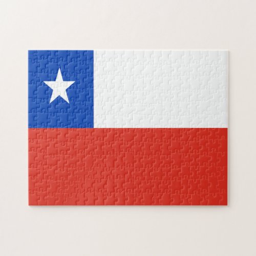 Chile Flag Jigsaw Puzzle