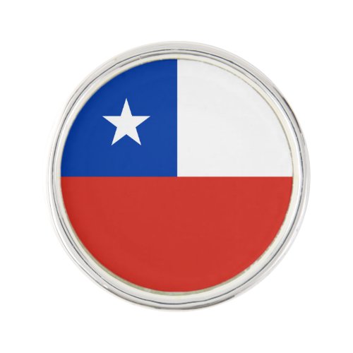 Chile Flag Lapel Pin