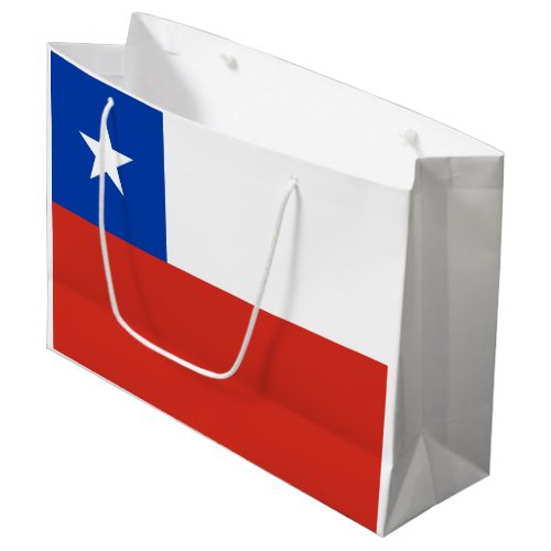 Chile Flag Large Gift Bag