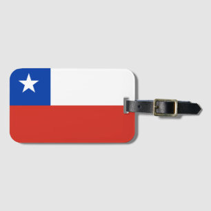 Chile flag Luggage Tag
