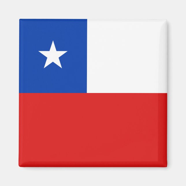 Chile Flag Magnet (Front)