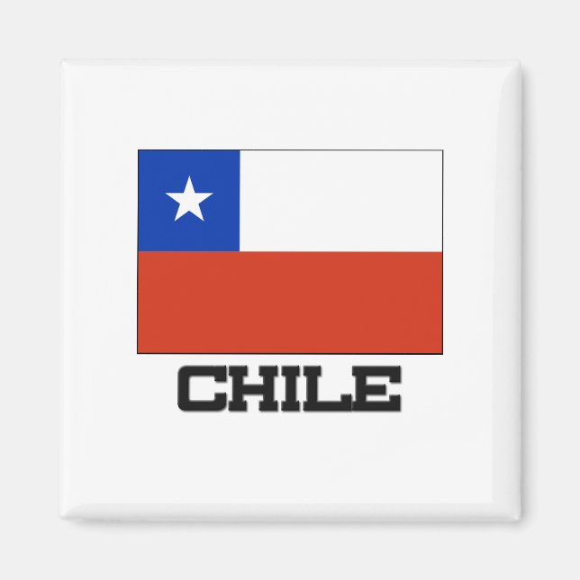 Chile Flag Magnet (Front)