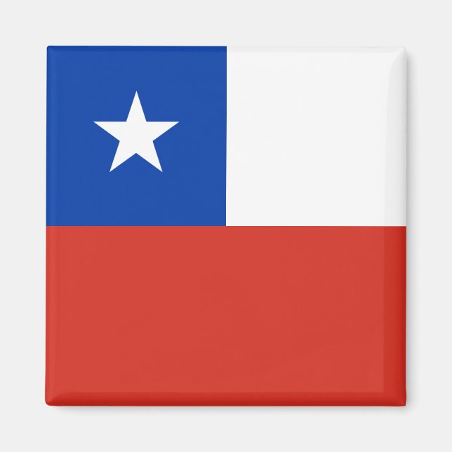 Chile Flag Magnet (Front)