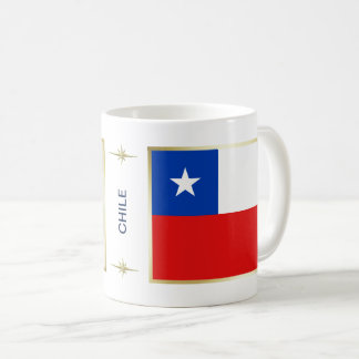 Chile Flag + Map Mug