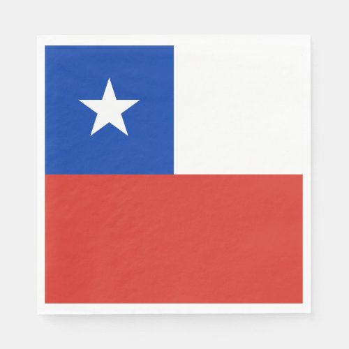 Chile Flag Napkins