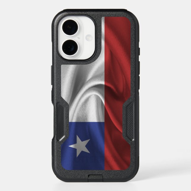Chile Flag Otterbox iPhone Case (Back)