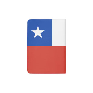 Chile flag Passport Holder