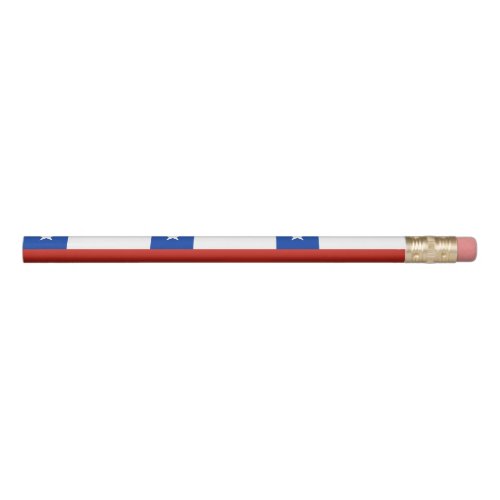 Chile Flag Pencil