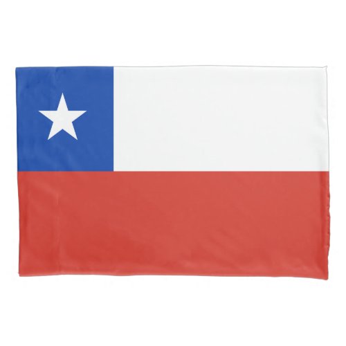 Chile Flag Pillow Case