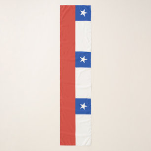 Chile Flag Scarf
