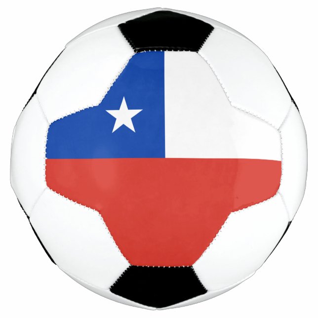 Chile Flag Soccer Ball (Front)