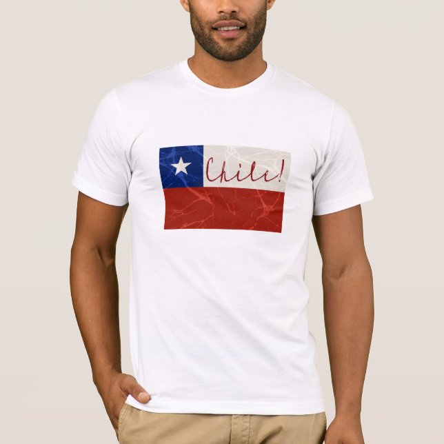 Chile Flag T-Shirt (Front)