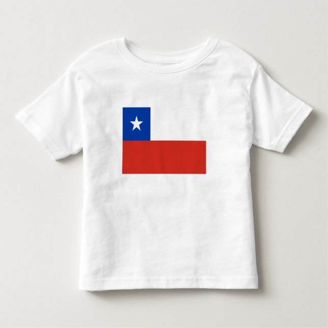 Chile Flag Toddler T-shirt (Front)