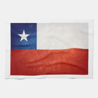 Chile Flag; Towel
