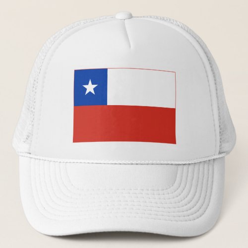 Chile Flag Trucker Hat