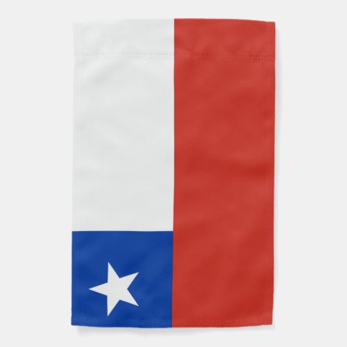 Chile flag Weatherproof Personalized Garden Flag