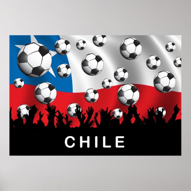 Chile Football Poster (Front)