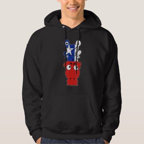 Chile Frogs Chile Chilen Hoodie