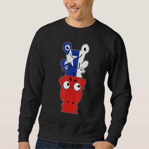 Chile Frogs Chile Chilen Sweatshirt