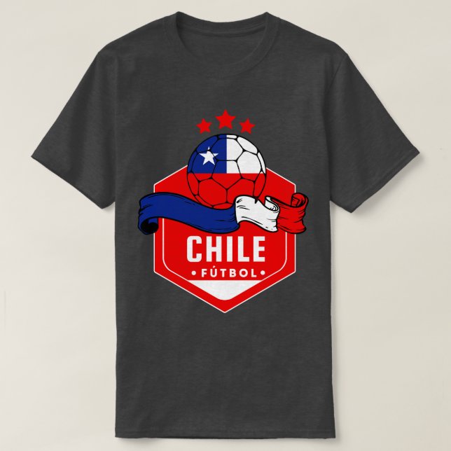 Chile Futbol 1 T-Shirt (Design Front)