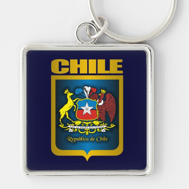 "Chile Gold" Keychain (Front)