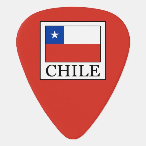 Chile Guitar Pick