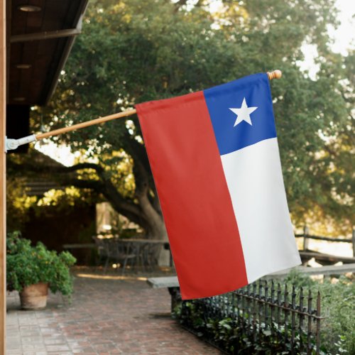 Chile House Flag