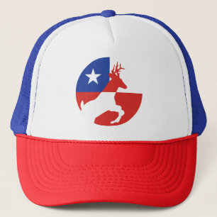 Chile Huemul Chilean National Animal Flag Trucker Hat