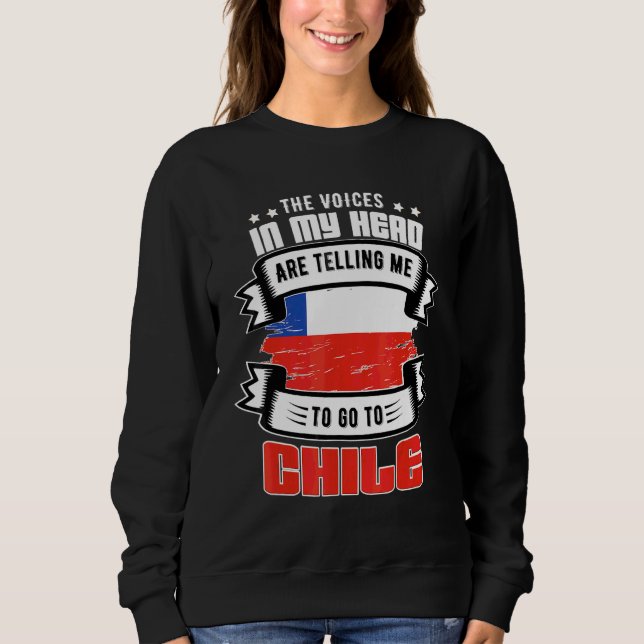 Chile In My Head Sweatshirt (Front)