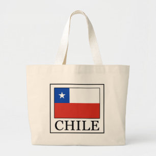 Chile Large Tote Bag
