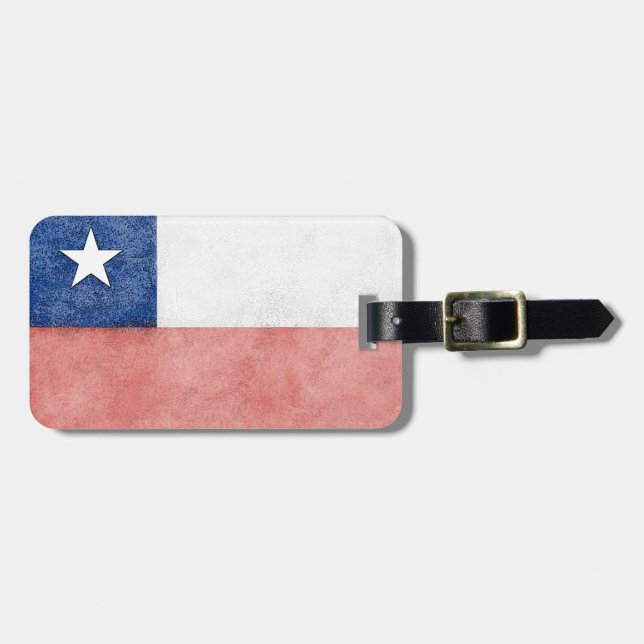 Chile Luggage Tag (Front Horizontal)