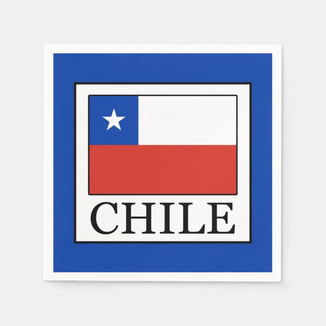 Chile Paper Napkins (Front)
