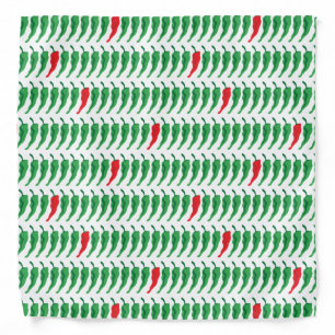Chile Pepper Pattern Bandana
