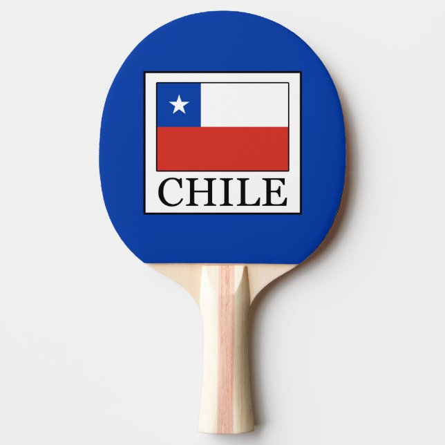 Chile Ping-Pong Paddle (Front)