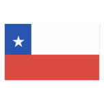 CHILE RECTANGULAR STICKER