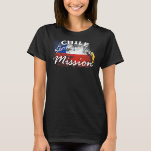 Chile Santiago East Mormon LDS Mission Missionary  T-Shirt