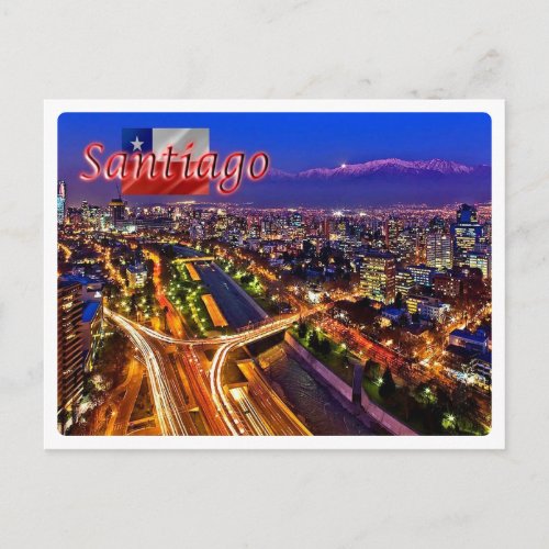Chile _ Santiago _ Postcard