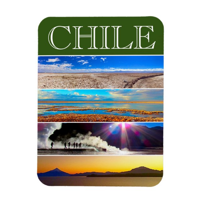 chile scenic magnet (Vertical)