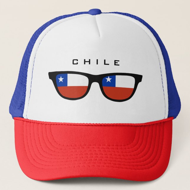 Chile Shades custom hat (Front)