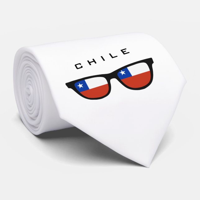 Chile Shades custom text & color tie (Rolled)