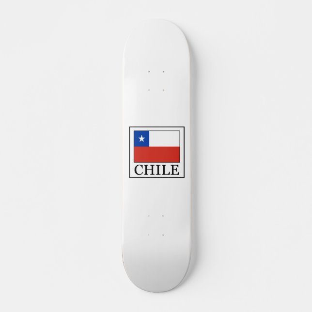 Chile Skateboard Deck (Front)
