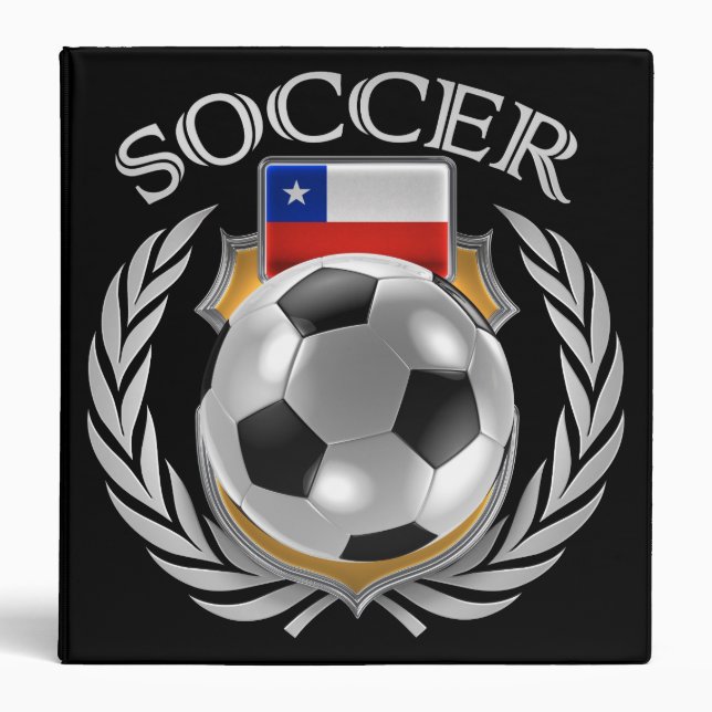 Chile Soccer 2016 Fan Gear Binder (Front)
