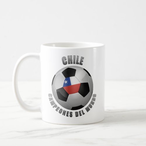 CHILE SOCCER CHAMPIONS COFFEE MUG