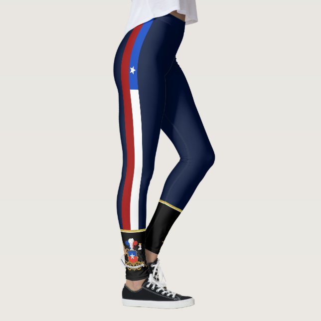 Chile stripes flag leggings (Right)