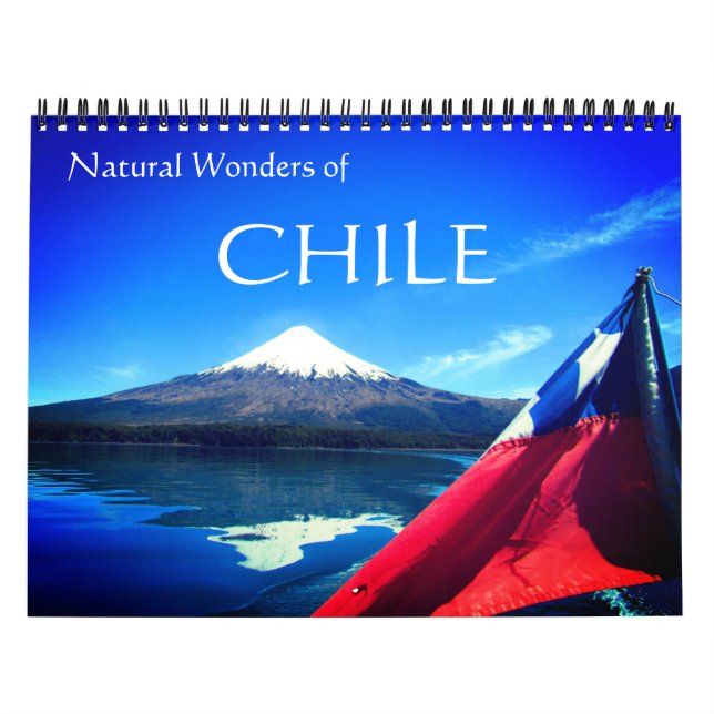 chile travels 2026 calendar (Cover)