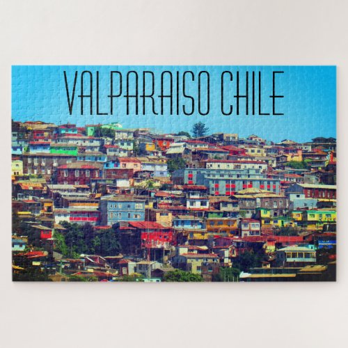 chile valparaiso jigsaw puzzle