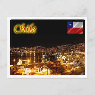 Chile - Valparaiso - Postcard