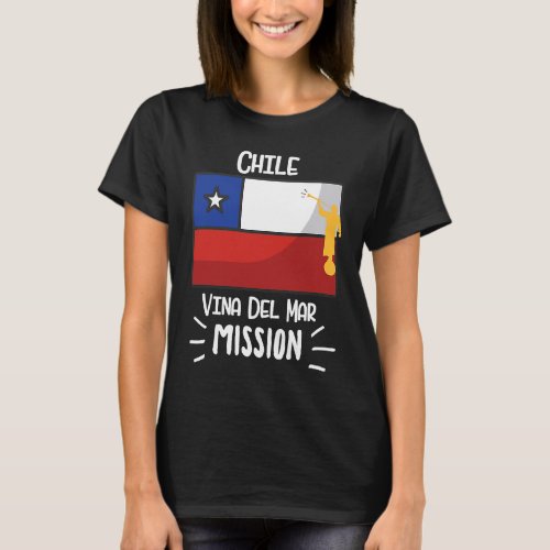 Chile Vina del Mar Mormon LDS Mission Missionary T_Shirt