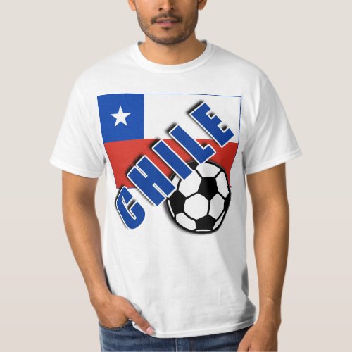 CHILE World Soccer Fan Tshirts