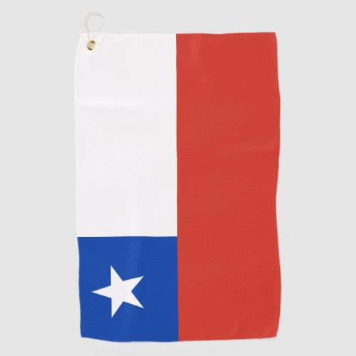 Chilean Flag  Chile golf holiday sports Golf Towel